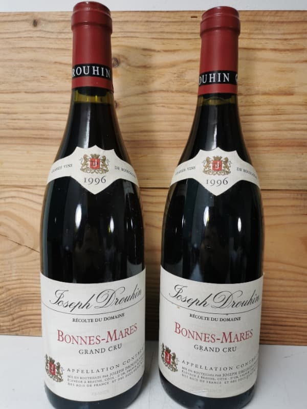 2 x Bonnes-Mares, Grand Cru, Joseph Drouhin, 1996