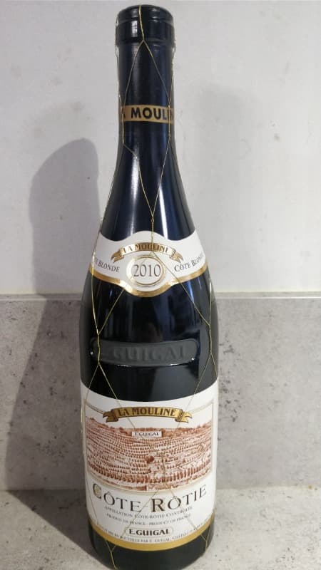 Côte-Rôtie, La Mouline, E guigal, 2010