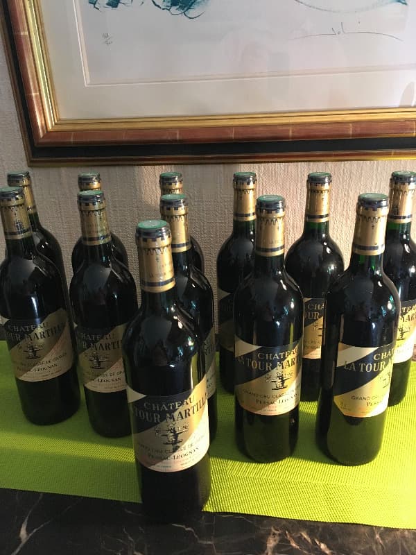 12 x Pessac Léognan, LATOUR MARTILLAC, Graves, 1988