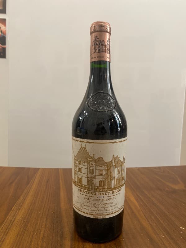 Château Haut-Brion, Pessac-Léognan, 2001