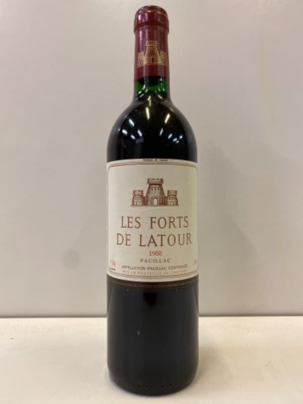 Les Forts de Latour, Château Latour, Pauillac, 1988