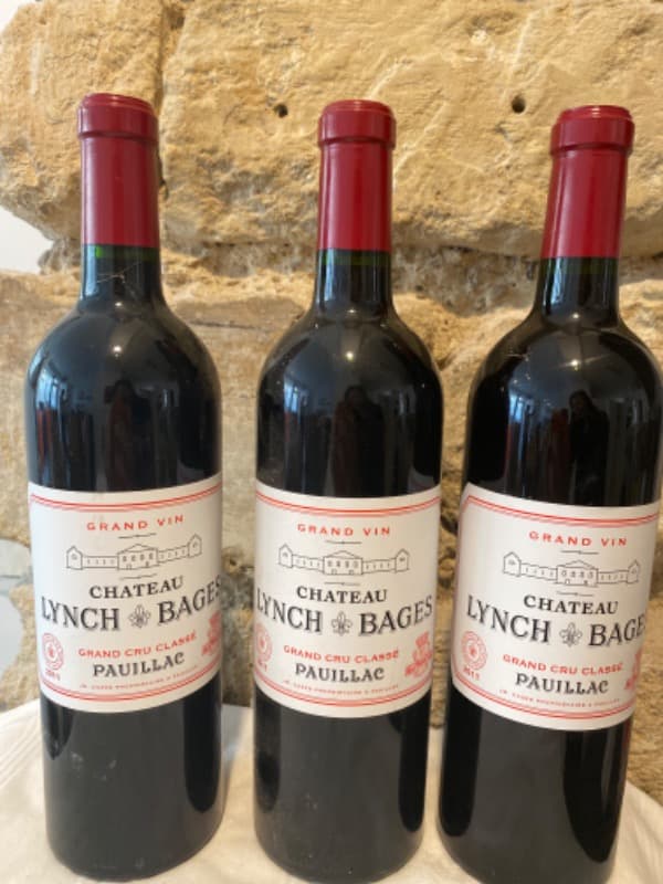 3 x Château Lynch Bages, Pauillac, 2011