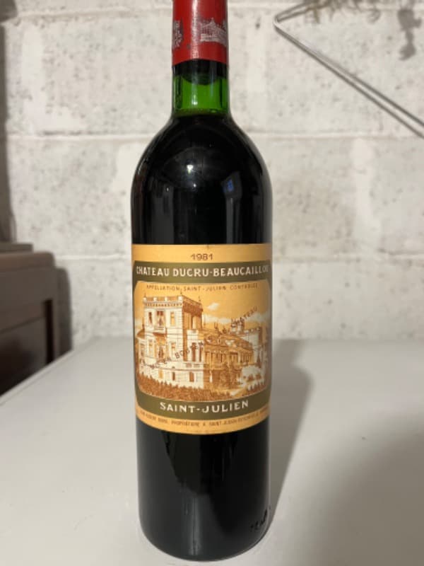 Château Ducru-Beaucaillou, Saint-Julien, 1981
