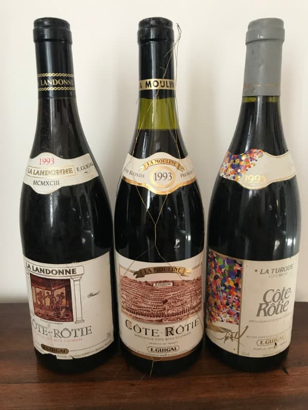 Mouline/Landonne/Turque, Côte-Rôtie, Guigal, 1993
