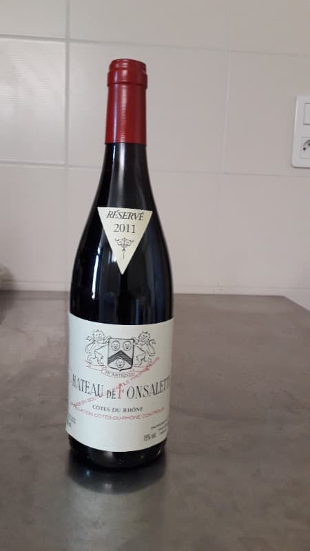 Côtes-du-Rhône, Château de Fonsalette, 2011