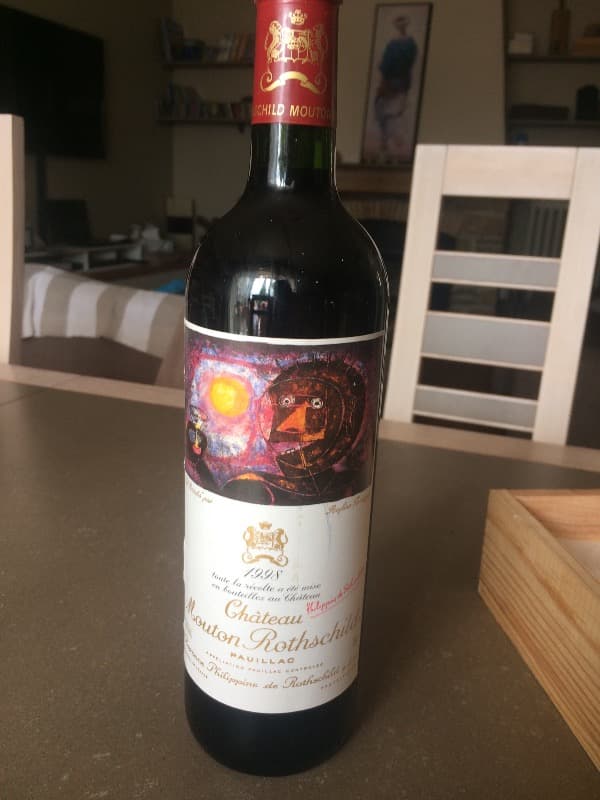 Château Mouton Rothschild, Pauillac, 1998