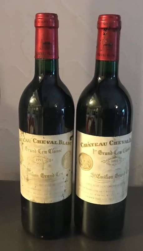 2 x Château Cheval Blanc, Saint-Émilion Grand Cru, 1993