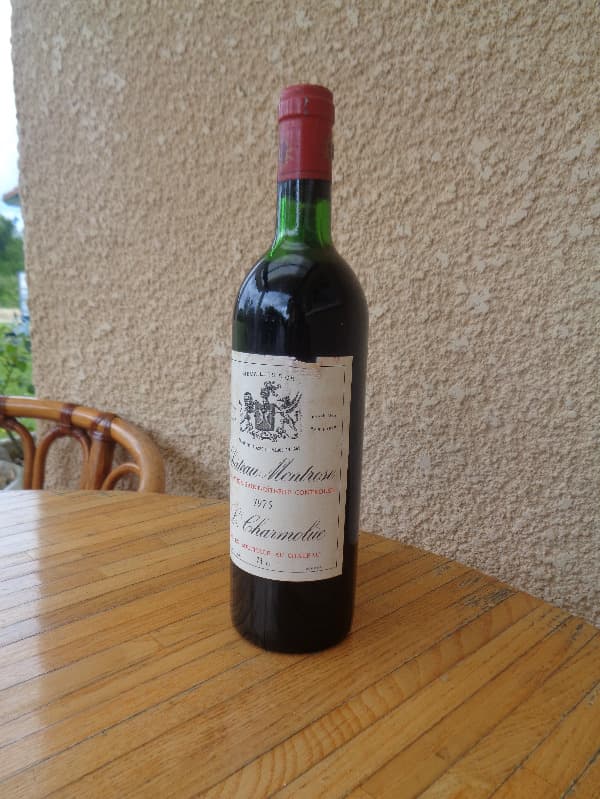 Château MONTROSE, Saint-Estèphe, 1975