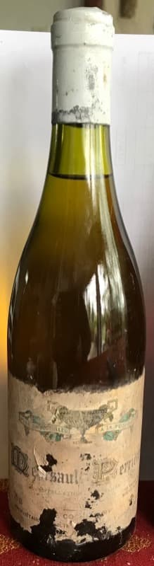 Meursault, Perrières, JF COCHE DURY, 1986