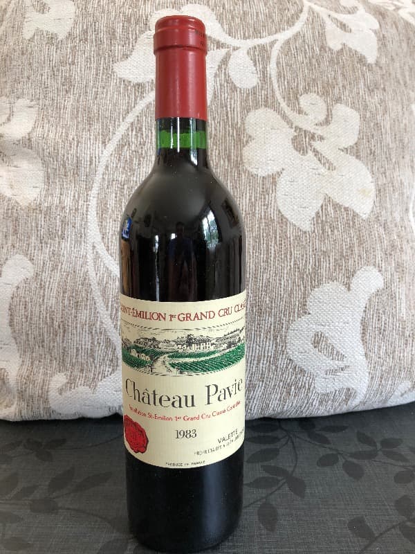 1er Grand Cru Classé, Château PAVIE, Saint-Émilion, 1983