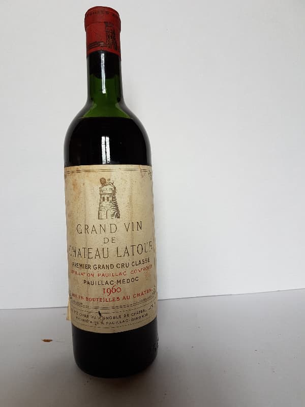 Grand Vin de Château Latour, Pauillac, 1960