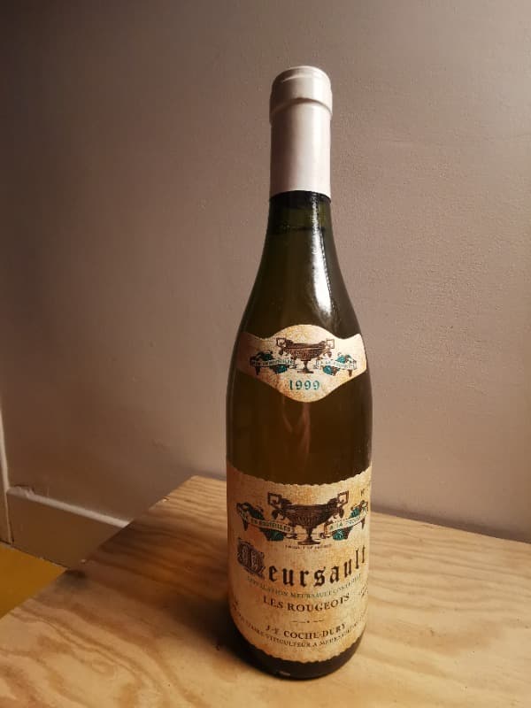 6 x Meursault, Les Rougeots, J. F. Coche-Dury, 1999