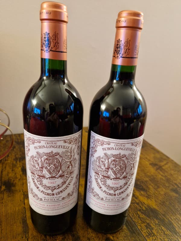 2 x au Baron, Château Pichon Longueville, Pauillac, 1997