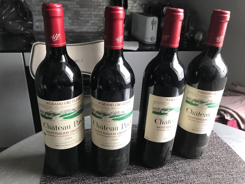 4 x Château Pavie, Saint-Émilion, 1999