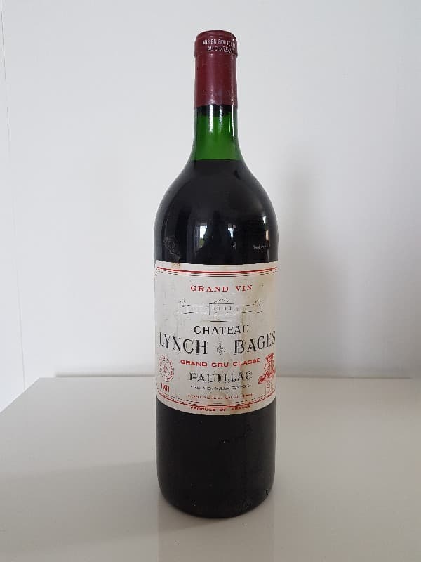 Grand Cru Classé Magnum, Château LYNCH BAGES, Pauillac, 1981