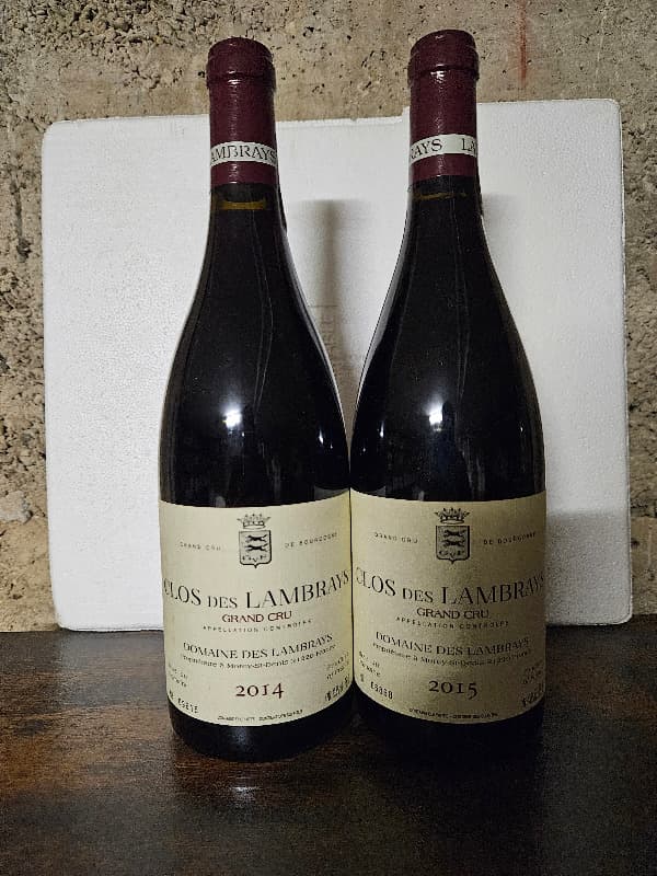 2 x Clos-des-Lambrays, Grand Cru, Domaine des Lambrays 2014, 2015