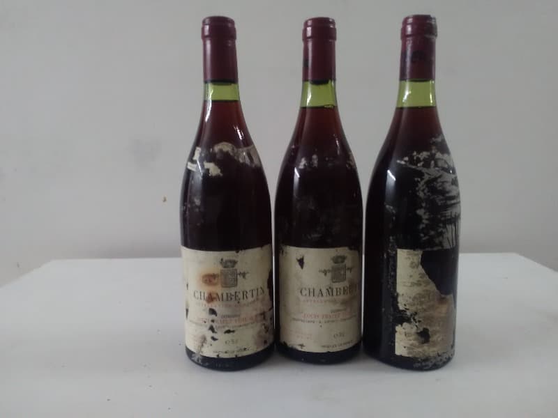 3 x Chambertin, grand cru, Jean et Jean Louis Trapet, 1982