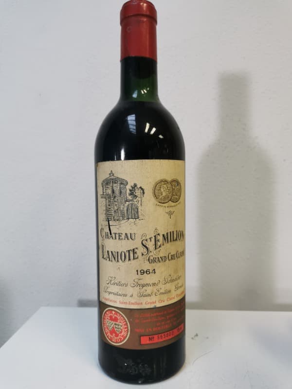 Château Laniote Saint Emilion, Saint-Émilion Grand Cru, 1964