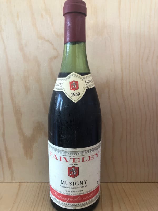 Musigny, Grand Cru, Faiveley, 1969