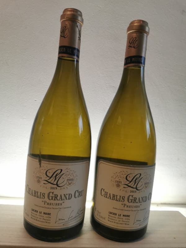 2 x Chablis Grand Cru, 'Preuses', Domaine Lucien Le Moine, 2019