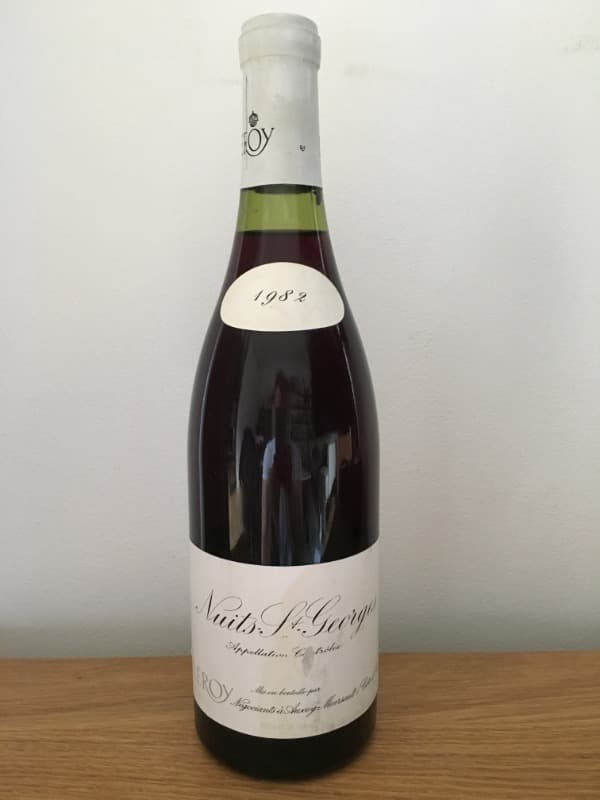 Nuits-Saint-Georges, LEROY, 1982
