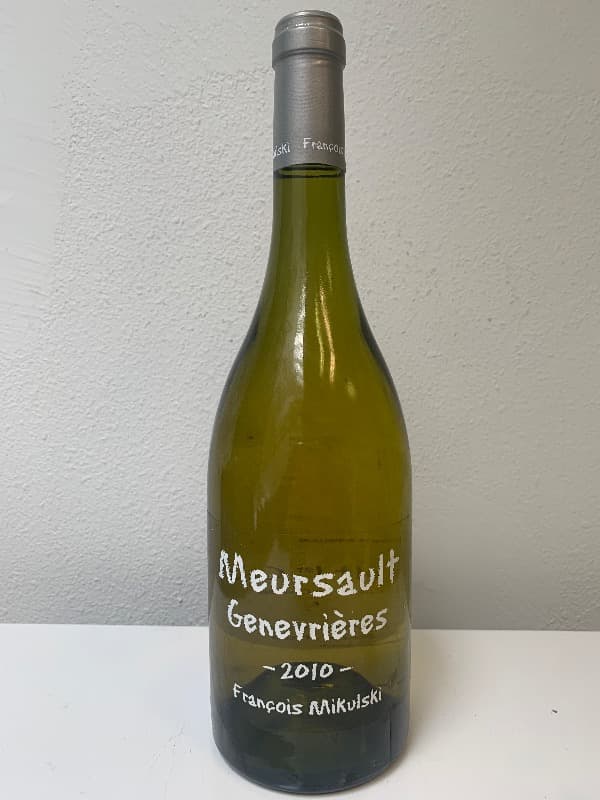 Meursault, Genevrières, François Mikulski, 2010