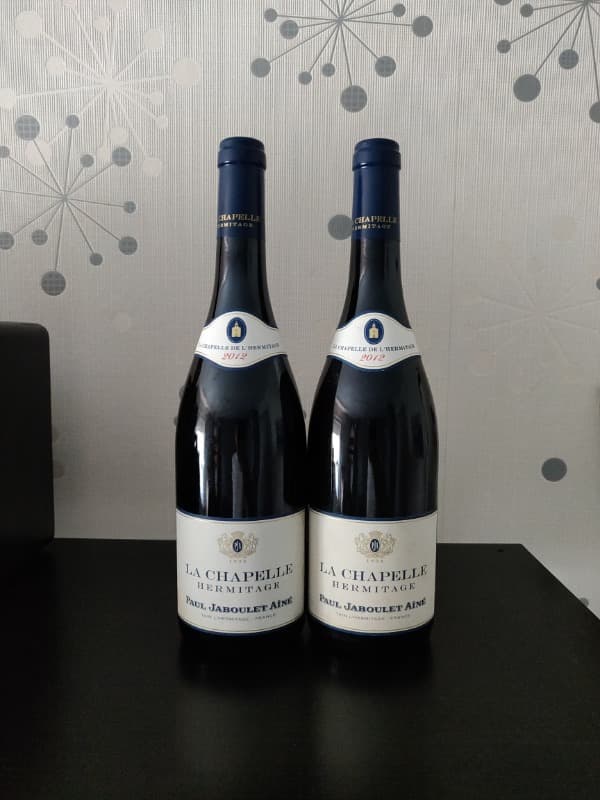 2 x Hermitage, La chapelle, Paul Jaboulet aîné, 2012