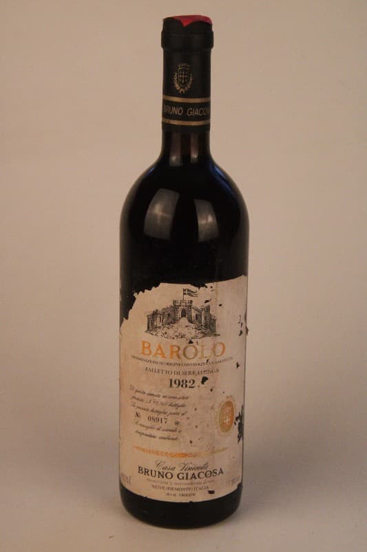 Falletto Di Serralunga, Bruno Giacosa, Barolo, 1982