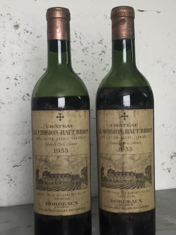 2 x Mission Haut-Brion, Graves, 1955
