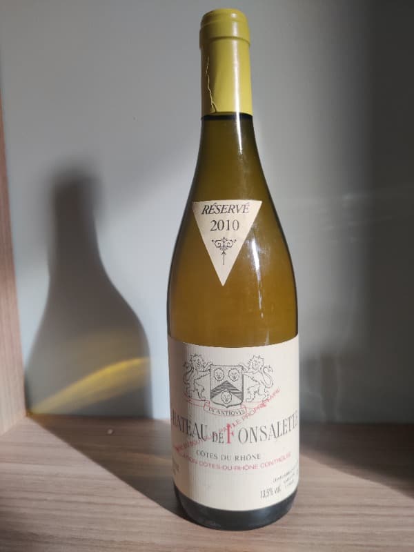 Côtes-du-Rhône, Château de Fonsalette (Bc/Wh), 2010