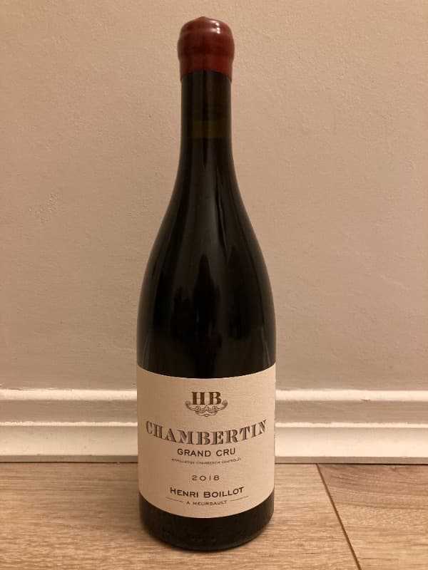 Chambertin, Grand cru, Domaine Henri Boillot, 2018