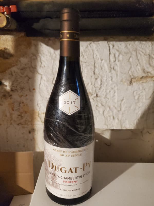 Gevrey-Chambertin, 1er cru fonteny, Dugat py, 2017