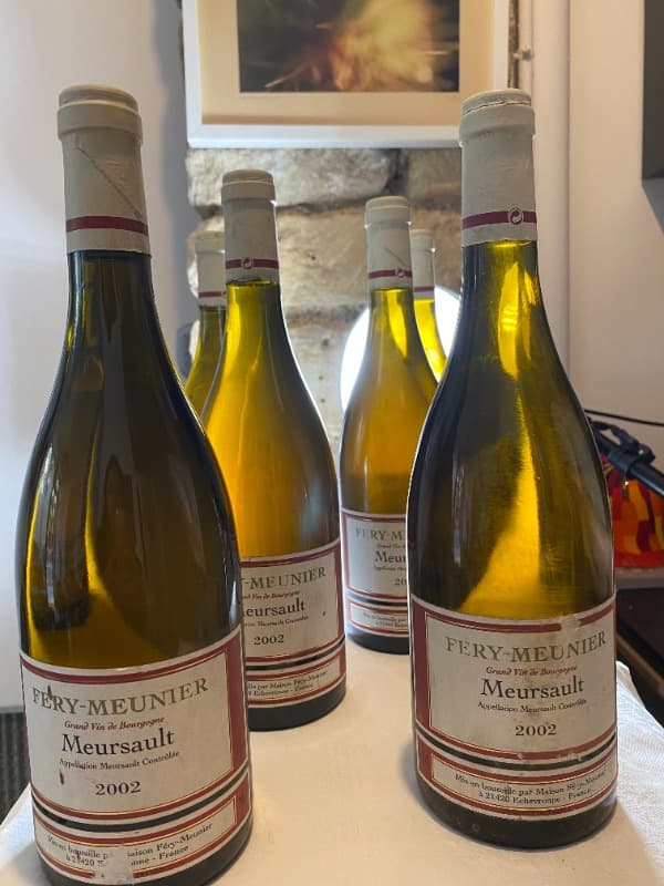 6 x Meursault, Ferey-Meunier, 2002