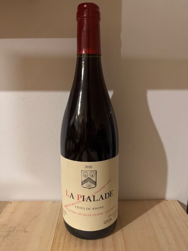 Côtes-du-Rhône, La Pialade, 2020