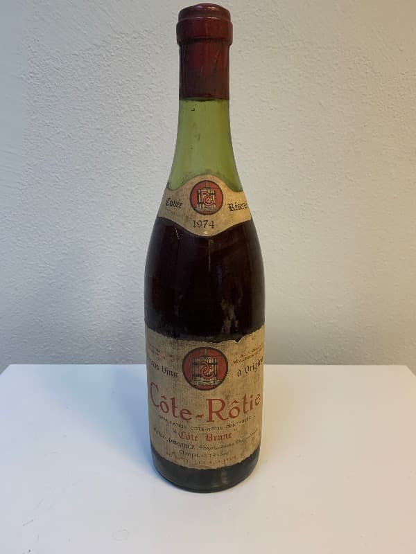 Côte-Rôtie, Côte Brune, Marius Gentaz, 1974