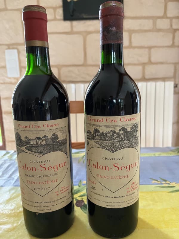 2 x Château Calon Ségur, Saint-Estèphe, 1985/1986
