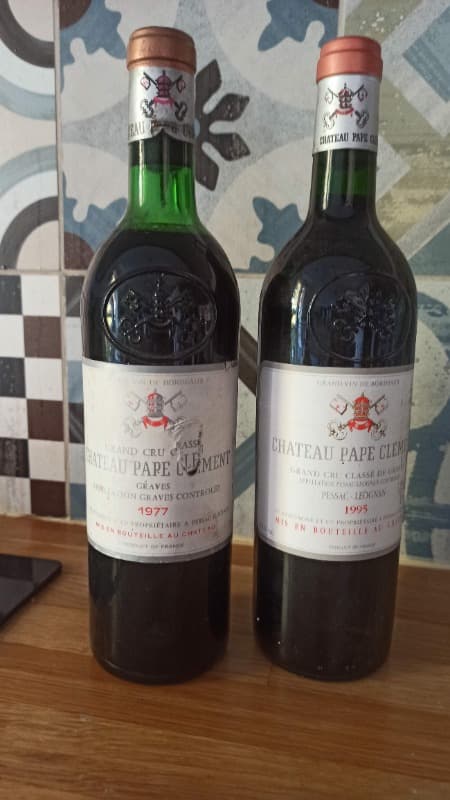 2 x Pape Clément, Graves, 1977
