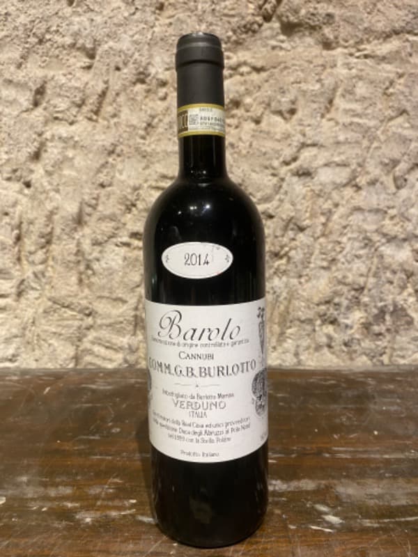 Cannubi, Comm.G.B.Burlotto, Barolo, 2014