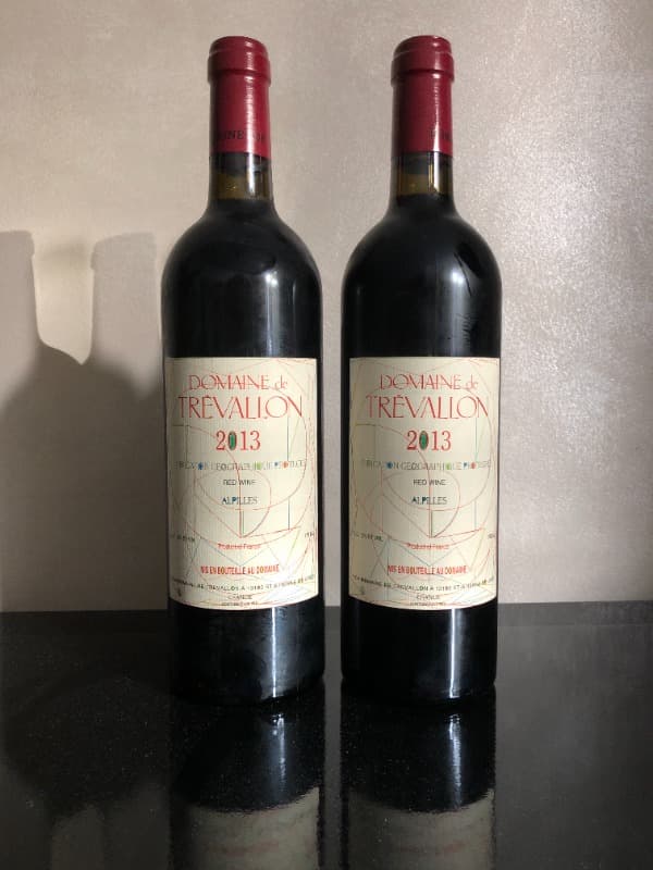 2 x Domaine de Trevallon, Vin de Pays des Alpilles, 2013