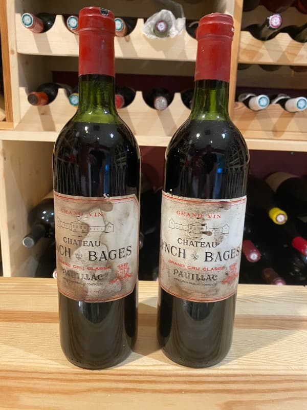 2 x Château Lynch-Bages, Pauillac, 1982