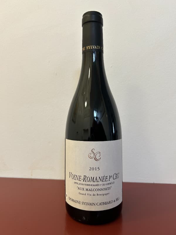 Vosne-Romanée, 1er cru-Aux Malconsorts, Sylvain Cathiard et Fils, 2015