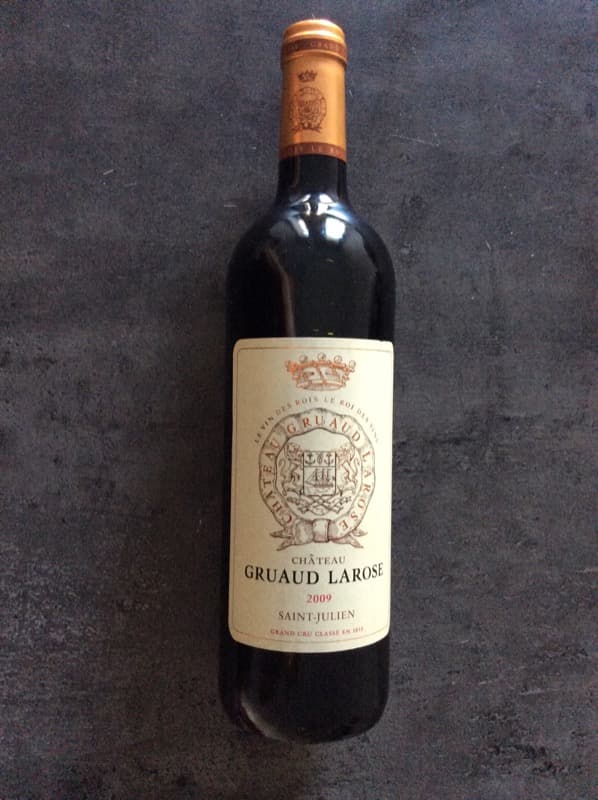 Gruaud Larose, Saint-Julien, 2009