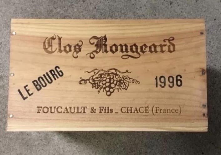 6 x Le Bourg, Saumur Champigny, Clos Rougeard OWC, 1996