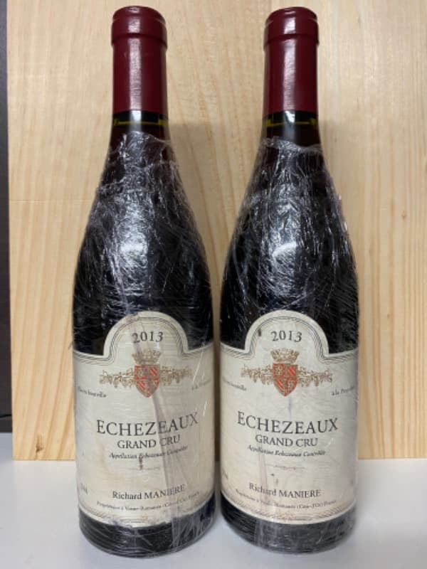 2 x Echézeaux, Grand Cru, Domaine Richard Manière, 2013