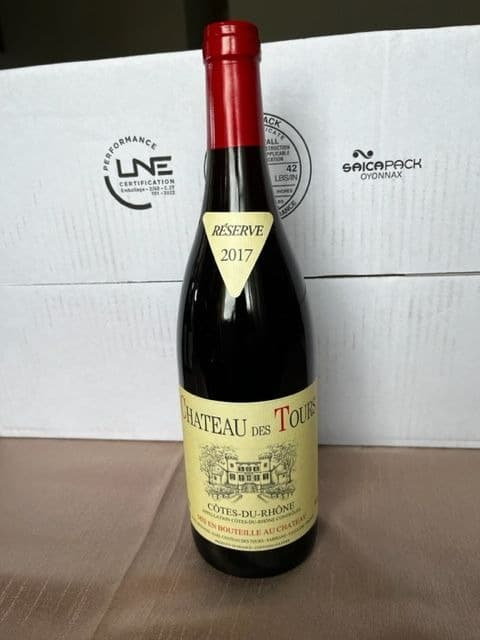 Côtes-du-Rhône, château des Tours, 2017