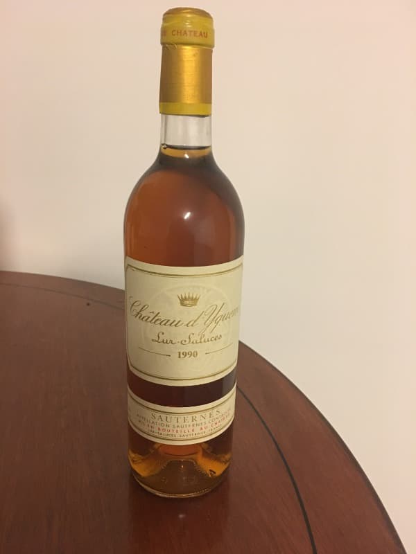 Château d'Yquem, Sauternes, 1990
