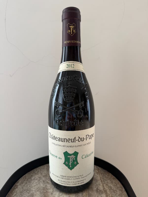 Châteauneuf-du-Pape, Réserve des Célestins, Henri Bonneau & fils, 2012