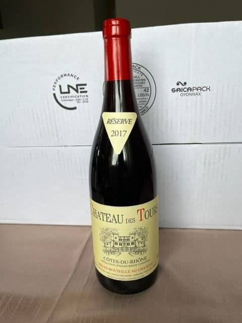 Côtes-du-Rhône, château des Tours, 2017