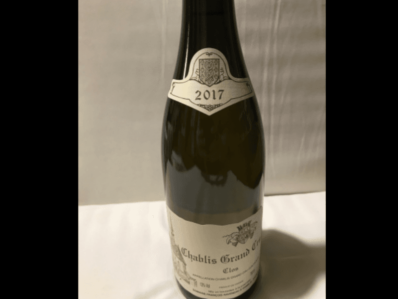 Chablis Grand Cru, Clos, François Raveneau, 2017