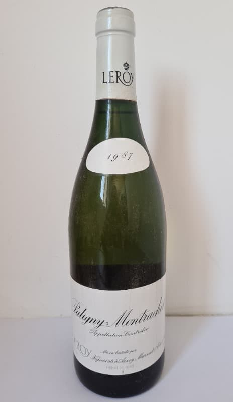 Puligny-Montrachet, Leroy, 1987